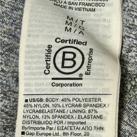 Athleta Heather Gray Sleeveless Tee - Picture 7 of 8